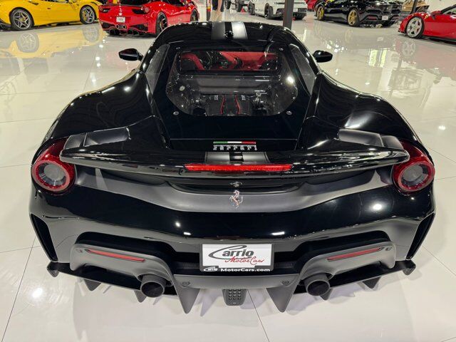 2020 Ferrari 488 Pista Nero B/B paint, front lifter, JBL audio, carbon racing seats w/ lifter AND MUCH MORE!! Fort Lauderdale FL