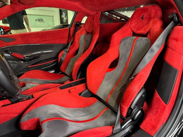 2020 Ferrari 488 Pista Nero B/B paint, front lifter, JBL audio, carbon racing seats w/ lifter AND MUCH MORE!! Fort Lauderdale FL