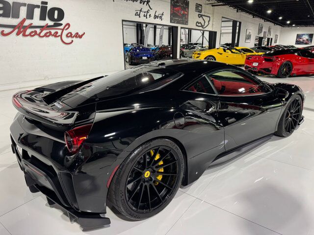 2020 Ferrari 488 Pista Nero B/B paint, front lifter, JBL audio, carbon racing seats w/ lifter AND MUCH MORE!! Fort Lauderdale FL