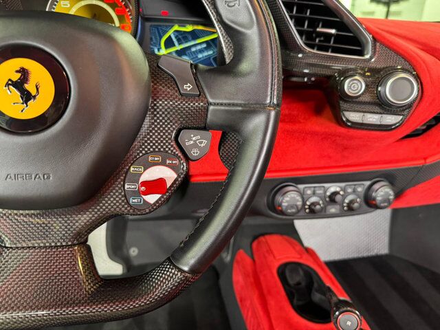 2020 Ferrari 488 Pista Nero B/B paint, front lifter, JBL audio, carbon racing seats w/ lifter AND MUCH MORE!! Fort Lauderdale FL