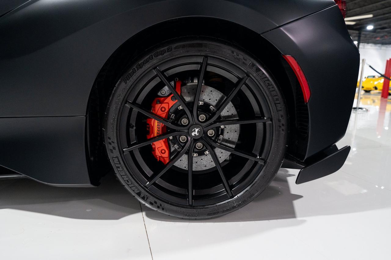 2020 Ferrari 488 Pista Nero Opaco paint,Mandarino Antigua interior,JBL audio,carbon fiber racing seats AND MUCH MORE!!! Fort Lauderdale FL