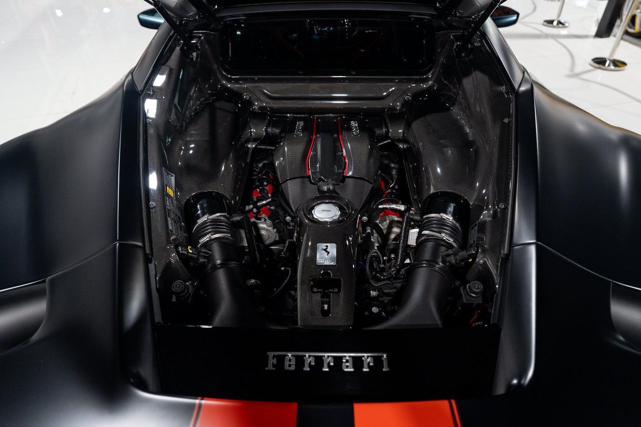2020 Ferrari 488 Pista Nero Opaco paint,Mandarino Antigua interior,JBL audio,carbon fiber racing seats AND MUCH MORE!!! Fort Lauderdale FL