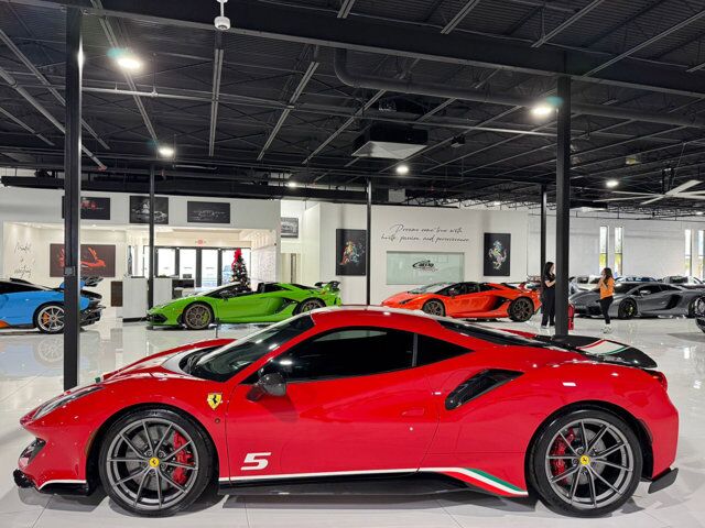 2020 Ferrari 488 Pista Piloti Tailor Made build, Rosso Corsa paint w/ tricolore TOO MANY OPTIONS TO LIST!! Fort Lauderdale FL