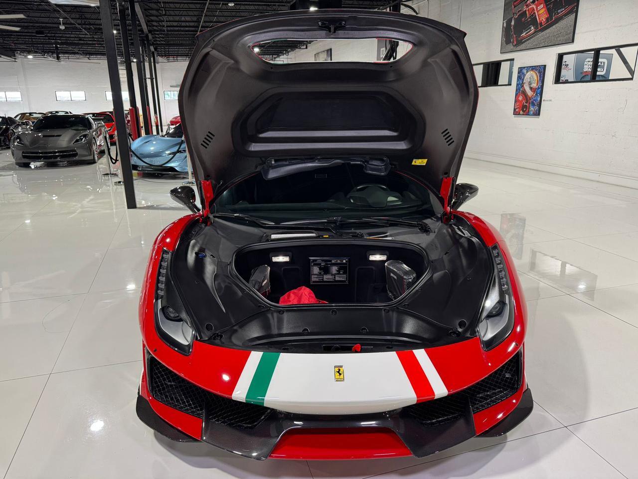 2020 Ferrari 488 Pista Piloti Tailor Made build, Rosso Corsa paint w/ tricolore TOO MANY OPTIONS TO LIST!! Fort Lauderdale FL