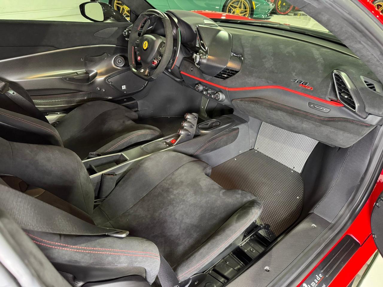 2020 Ferrari 488 Pista Piloti Tailor Made build, Rosso Corsa paint w/ tricolore TOO MANY OPTIONS TO LIST!! Fort Lauderdale FL