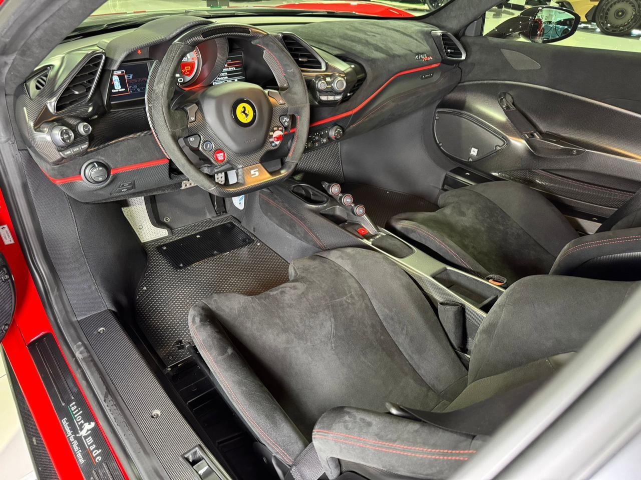 2020 Ferrari 488 Pista Piloti Tailor Made build, Rosso Corsa paint w/ tricolore TOO MANY OPTIONS TO LIST!! Fort Lauderdale FL