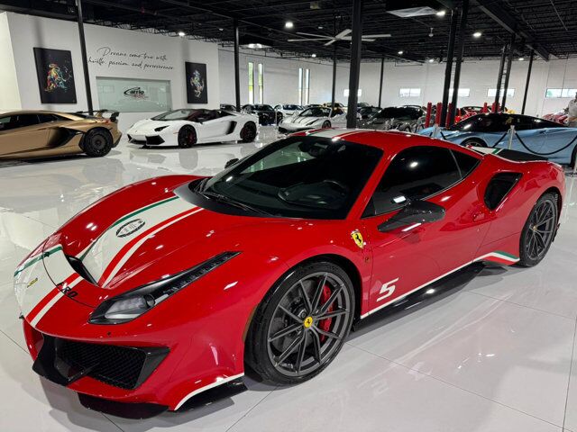 2020 Ferrari 488 Pista Piloti Tailor Made build, Rosso Corsa paint w/ tricolore TOO MANY OPTIONS TO LIST!! Fort Lauderdale FL