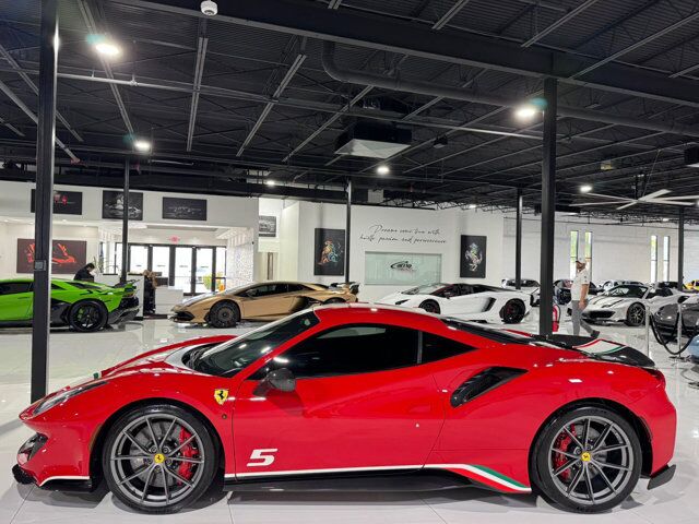 2020 Ferrari 488 Pista Piloti Tailor Made build, Rosso Corsa paint w/ tricolore TOO MANY OPTIONS TO LIST!! Fort Lauderdale FL