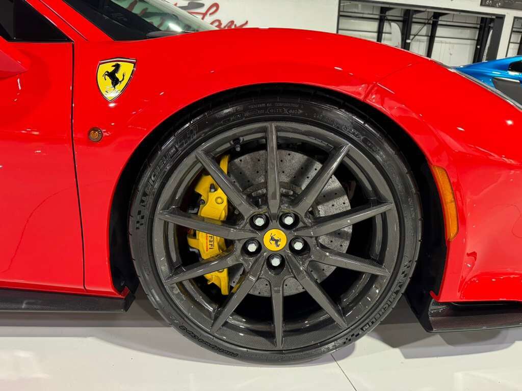 2020 Ferrari 488 Pista Rosso Scuderia paint, painted livrea,carbon wheels,JBL audio,carbon racing seats AND MUCH MORE!!! Fort Lauderdale FL