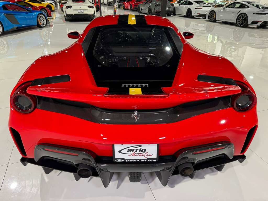 2020 Ferrari 488 Pista Rosso Scuderia paint, painted livrea,carbon wheels,JBL audio,carbon racing seats AND MUCH MORE!!! Fort Lauderdale FL