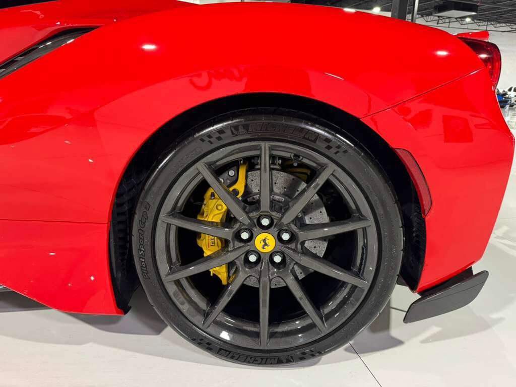 2020 Ferrari 488 Pista Rosso Scuderia paint, painted livrea,carbon wheels,JBL audio,carbon racing seats AND MUCH MORE!!! Fort Lauderdale FL