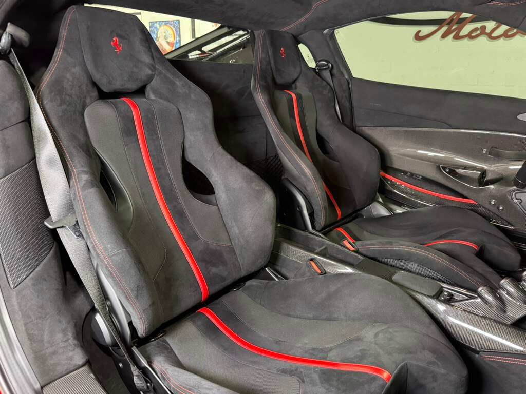 2020 Ferrari 488 Pista Rosso Scuderia paint, painted livrea,carbon wheels,JBL audio,carbon racing seats AND MUCH MORE!!! Fort Lauderdale FL