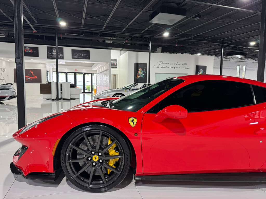 2020 Ferrari 488 Pista Rosso Scuderia paint, painted livrea,carbon wheels,JBL audio,carbon racing seats AND MUCH MORE!!! Fort Lauderdale FL