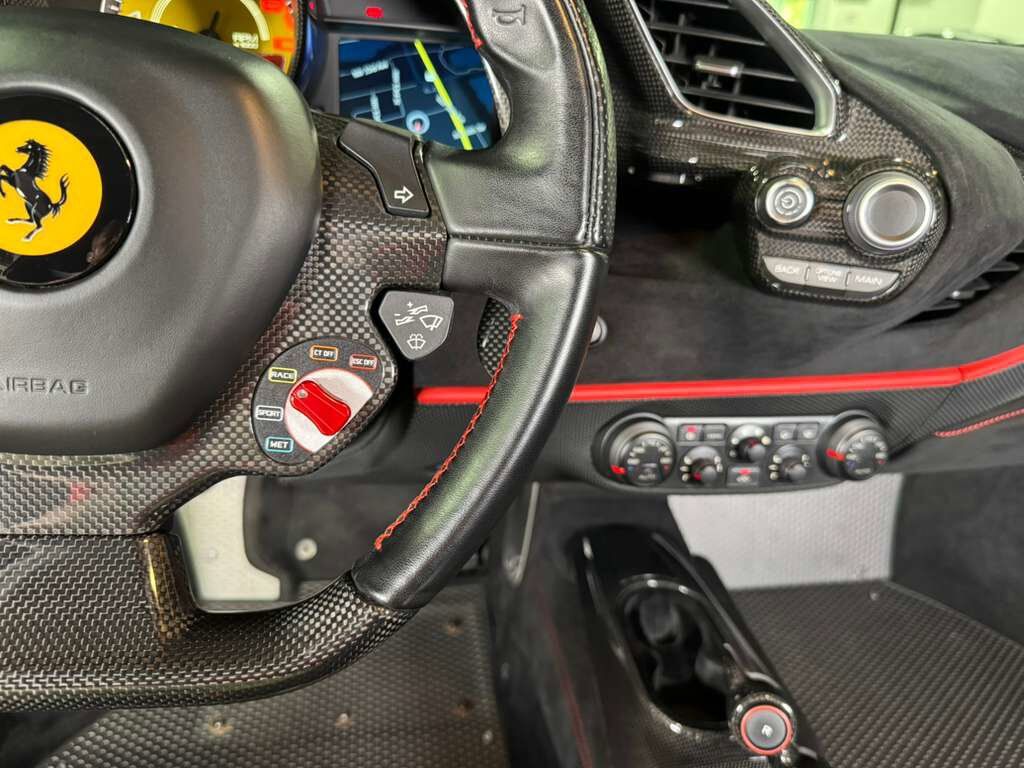 2020 Ferrari 488 Pista Rosso Scuderia paint, painted livrea,carbon wheels,JBL audio,carbon racing seats AND MUCH MORE!!! Fort Lauderdale FL