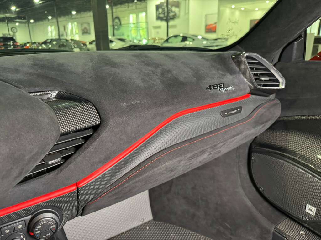 2020 Ferrari 488 Pista Rosso Scuderia paint, painted livrea,carbon wheels,JBL audio,carbon racing seats AND MUCH MORE!!! Fort Lauderdale FL