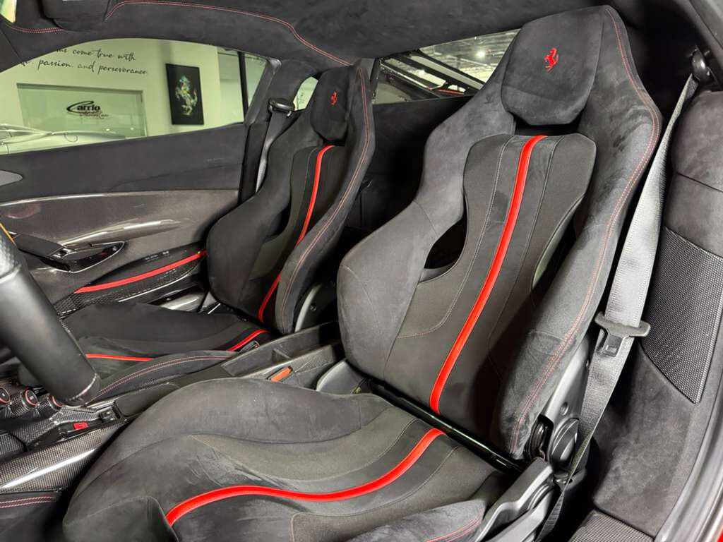 2020 Ferrari 488 Pista Rosso Scuderia paint, painted livrea,carbon wheels,JBL audio,carbon racing seats AND MUCH MORE!!! Fort Lauderdale FL