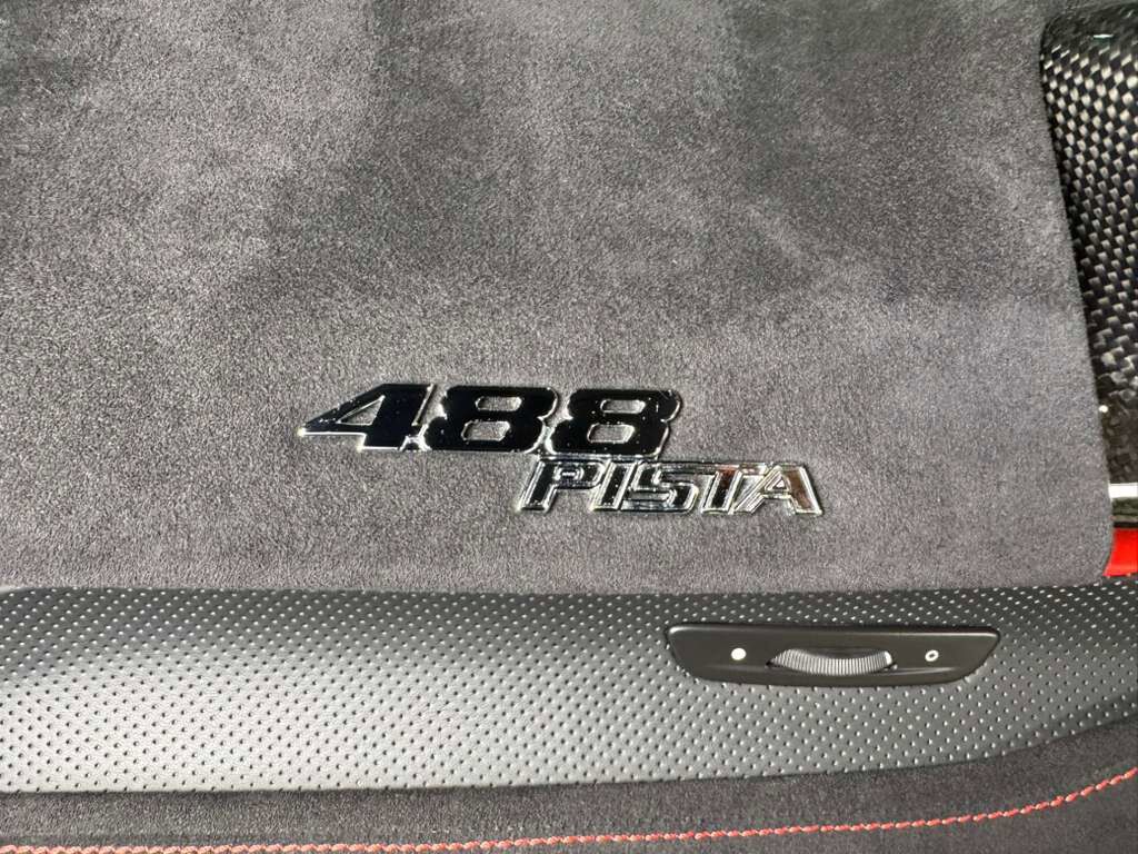 2020 Ferrari 488 Pista Rosso Scuderia paint, painted livrea,carbon wheels,JBL audio,carbon racing seats AND MUCH MORE!!! Fort Lauderdale FL