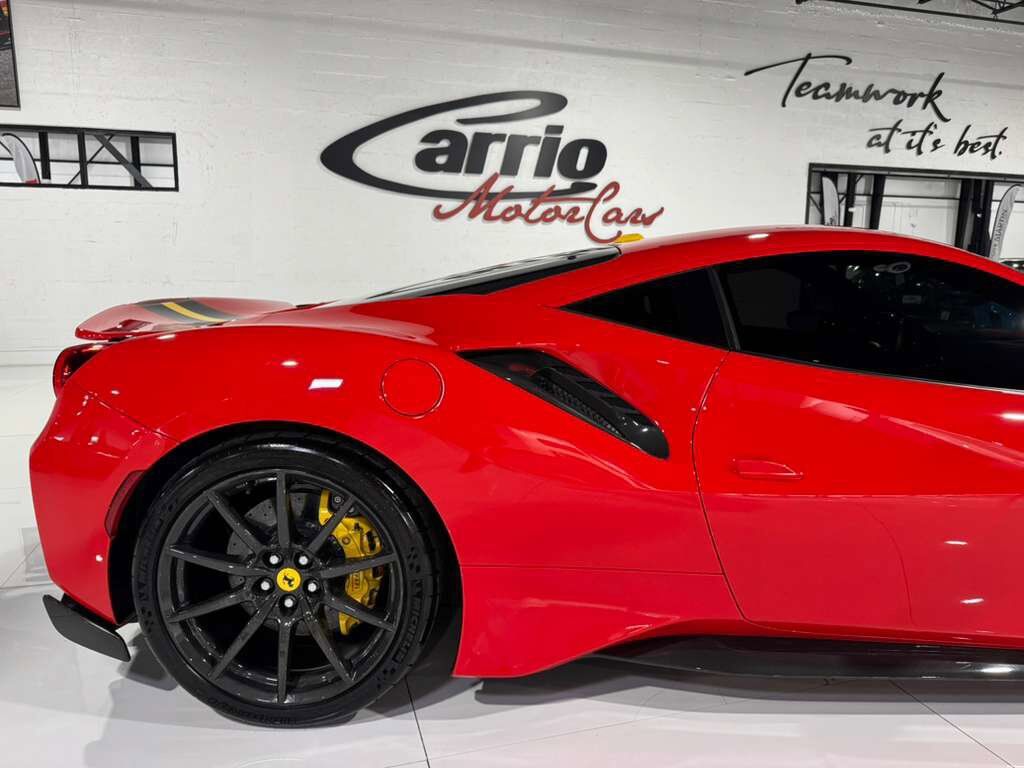 2020 Ferrari 488 Pista Rosso Scuderia paint, painted livrea,carbon wheels,JBL audio,carbon racing seats AND MUCH MORE!!! Fort Lauderdale FL