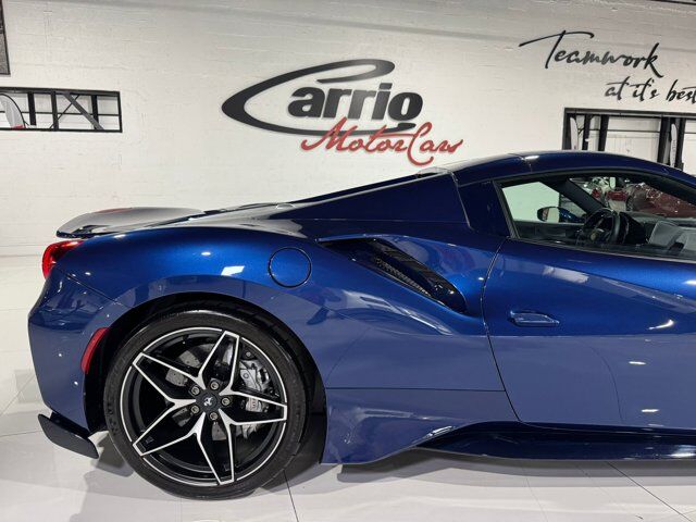 2020 Ferrari 488 Pista Spider Blu Tour De France paint, Livrea Argento Nurburgring, carbon racing seats AND MUCH MORE!!! Fort Lauderdale FL