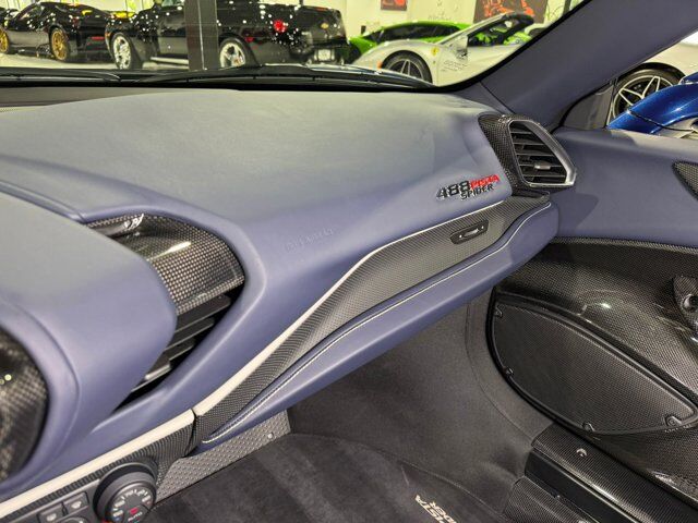 2020 Ferrari 488 Pista Spider Blu Tour De France paint, Livrea Argento Nurburgring, carbon racing seats AND MUCH MORE!!! Fort Lauderdale FL