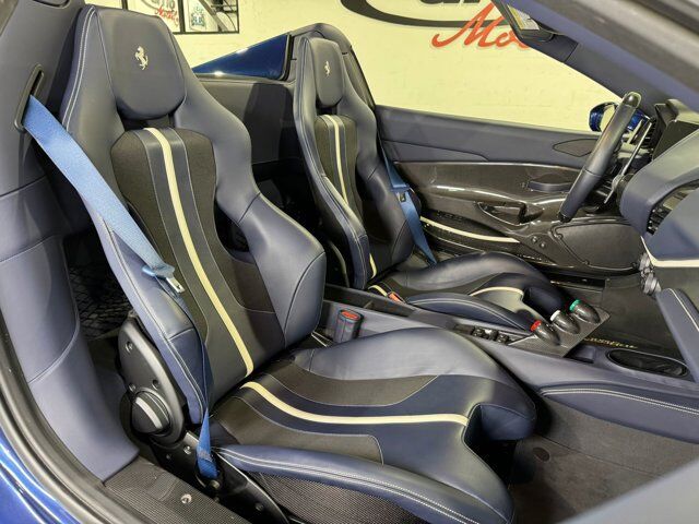 2020 Ferrari 488 Pista Spider Blu Tour De France paint, Livrea Argento Nurburgring, carbon racing seats AND MUCH MORE!!! Fort Lauderdale FL