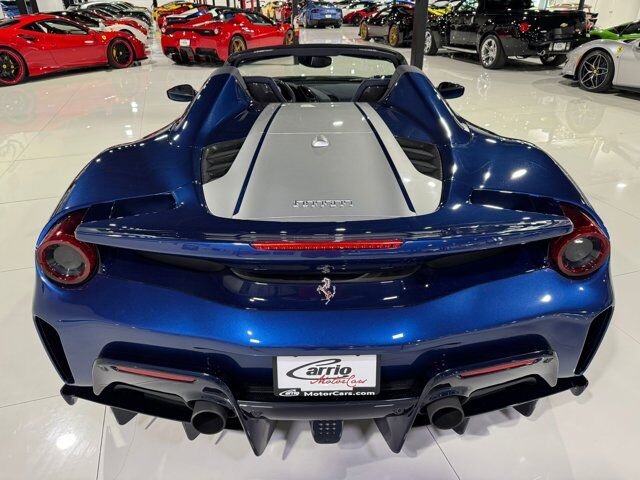2020 Ferrari 488 Pista Spider Blu Tour De France paint, Livrea Argento Nurburgring, carbon racing seats AND MUCH MORE!!! Fort Lauderdale FL