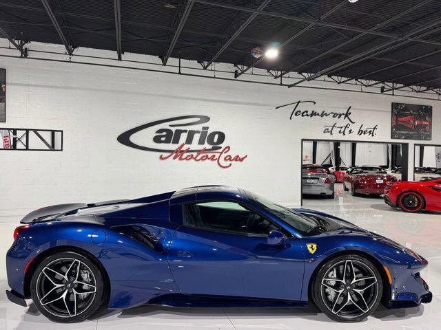 2020 Ferrari 488 Pista Spider Blu Tour De France paint, Livrea Argento Nurburgring, carbon racing seats AND MUCH MORE!!! Fort Lauderdale FL
