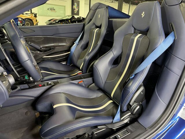 2020 Ferrari 488 Pista Spider Blu Tour De France paint, Livrea Argento Nurburgring, carbon racing seats AND MUCH MORE!!! Fort Lauderdale FL