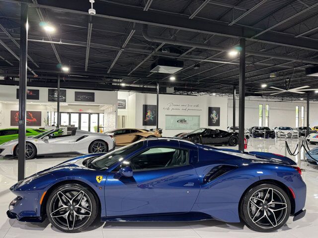2020 Ferrari 488 Pista Spider Blu Tour De France paint, Livrea Argento Nurburgring, carbon racing seats AND MUCH MORE!!! Fort Lauderdale FL