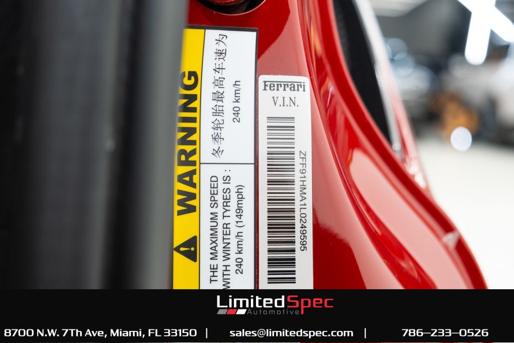 2020 Ferrari 488 Pista Spider Miami FL