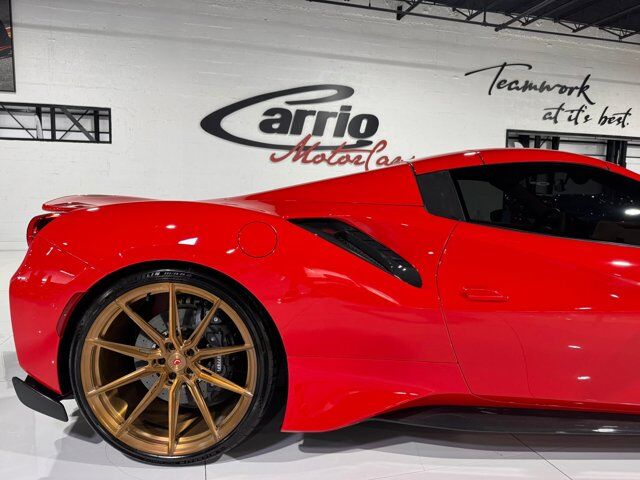 2020 Ferrari 488 Pista Spider Rosso Scuderia paint, suspension lifter, Daytona racing seats, fire extinguisher AND MUCH MUCH MORE! Fort Lauderdale FL
