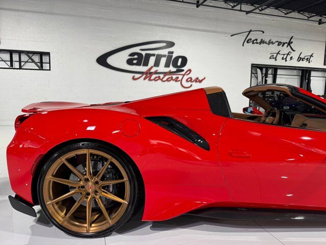 2020 Ferrari 488 Pista Spider Rosso Scuderia paint, suspension lifter, Daytona racing seats, fire extinguisher AND MUCH MUCH MORE! Fort Lauderdale FL
