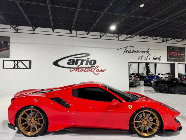 2020 Ferrari 488 Pista Spider Rosso Scuderia paint, suspension lifter, Daytona racing seats, fire extinguisher AND MUCH MUCH MORE! Fort Lauderdale FL