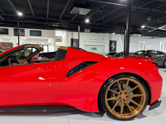 2020 Ferrari 488 Pista Spider Rosso Scuderia paint, suspension lifter, Daytona racing seats, fire extinguisher AND MUCH MUCH MORE! Fort Lauderdale FL
