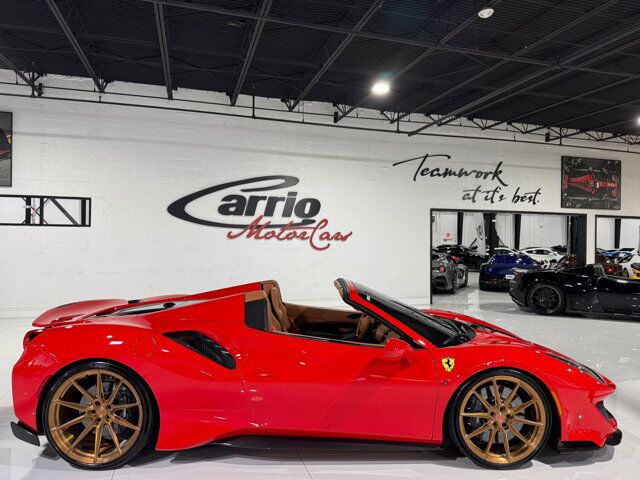 2020 Ferrari 488 Pista Spider Rosso Scuderia paint, suspension lifter, Daytona racing seats, fire extinguisher AND MUCH MUCH MORE! Fort Lauderdale FL