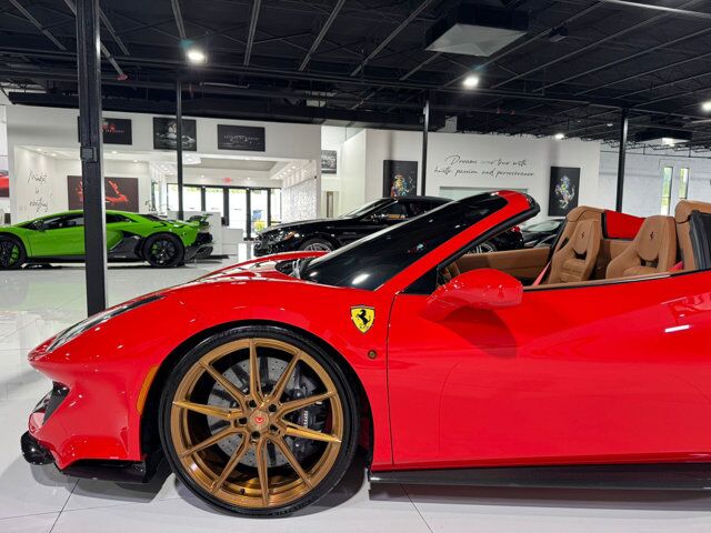2020 Ferrari 488 Pista Spider Rosso Scuderia paint, suspension lifter, Daytona racing seats, fire extinguisher AND MUCH MUCH MORE! Fort Lauderdale FL