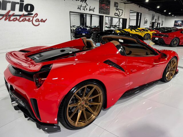 2020 Ferrari 488 Pista Spider Rosso Scuderia paint, suspension lifter, Daytona racing seats, fire extinguisher AND MUCH MUCH MORE! Fort Lauderdale FL