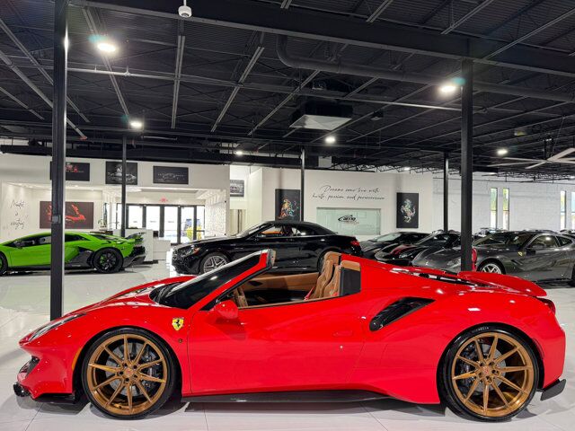 2020 Ferrari 488 Pista Spider Rosso Scuderia paint, suspension lifter, Daytona racing seats, fire extinguisher AND MUCH MUCH MORE! Fort Lauderdale FL