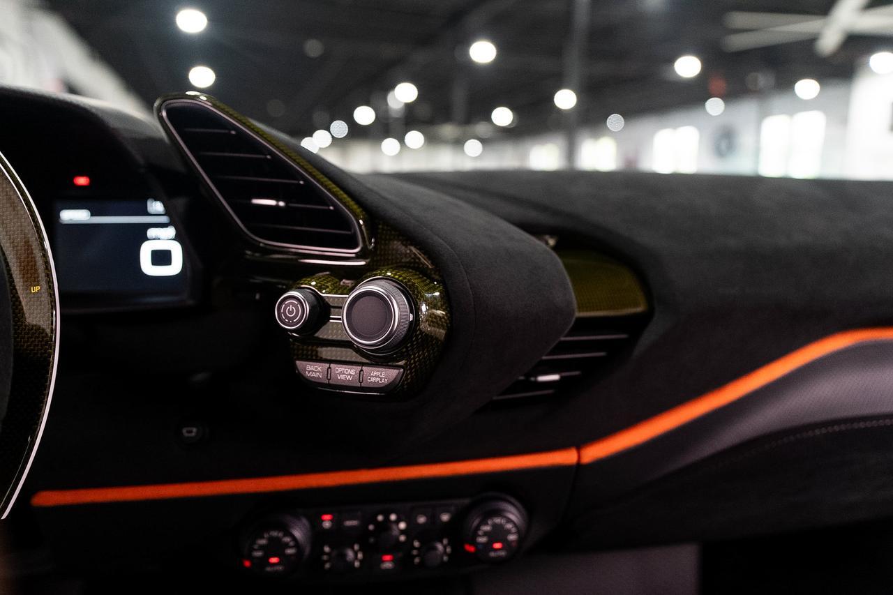 2020 Ferrari 488 Pista TAILOR MADE! Arancio Borealis paint,Extra-Range interior,integrated audio,carbon seats AND MORE!! Fort Lauderdale FL