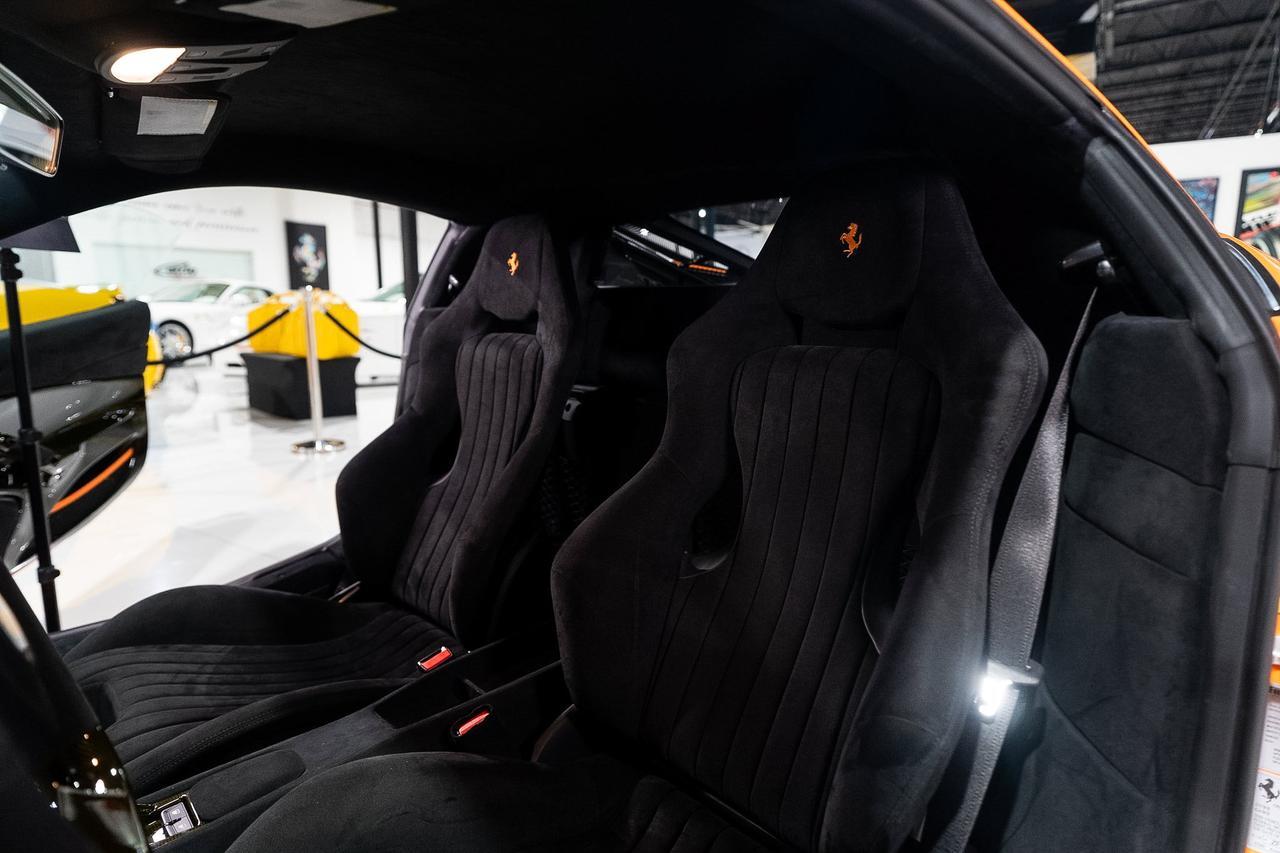2020 Ferrari 488 Pista TAILOR MADE! Arancio Borealis paint,Extra-Range interior,integrated audio,carbon seats AND MORE!! Fort Lauderdale FL