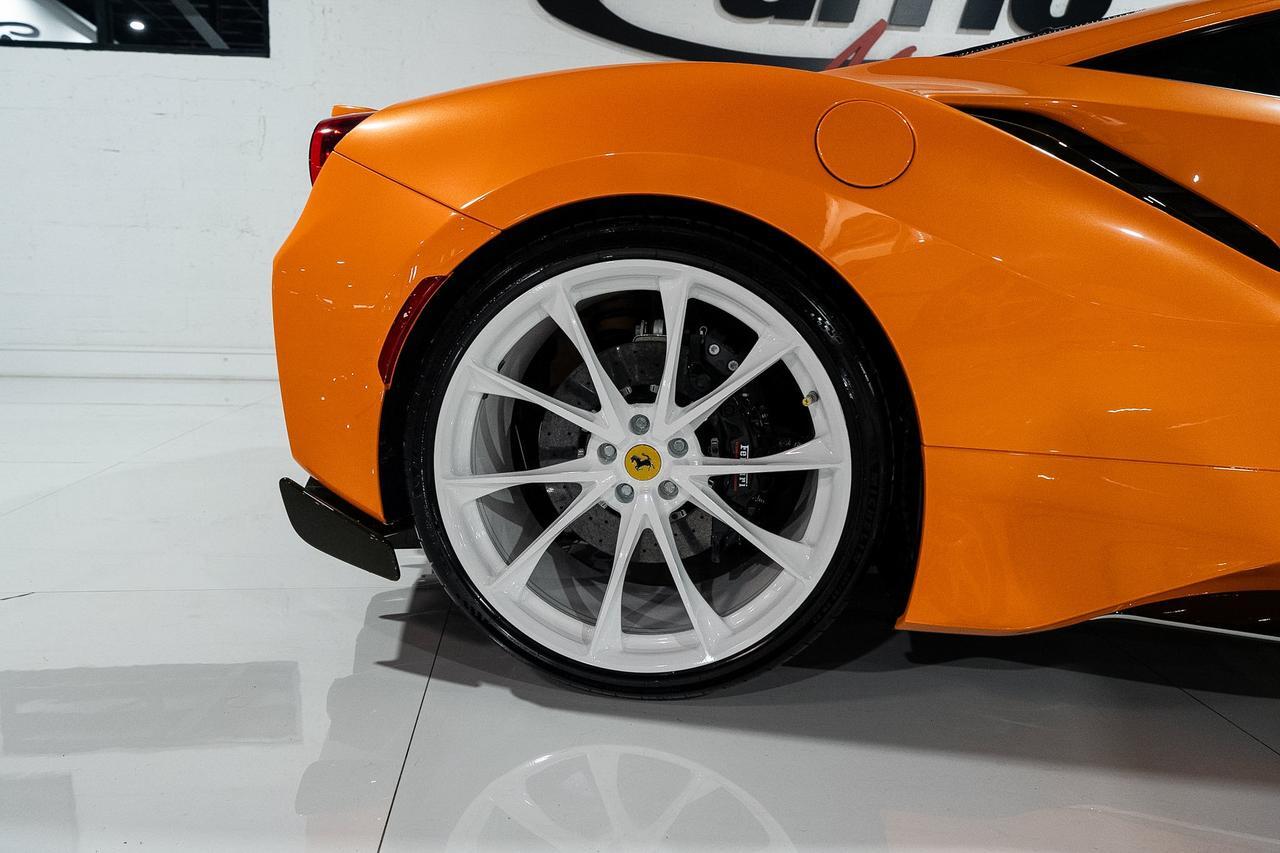 2020 Ferrari 488 Pista TAILOR MADE! Arancio Borealis paint,Extra-Range interior,integrated audio,carbon seats AND MORE!! Fort Lauderdale FL