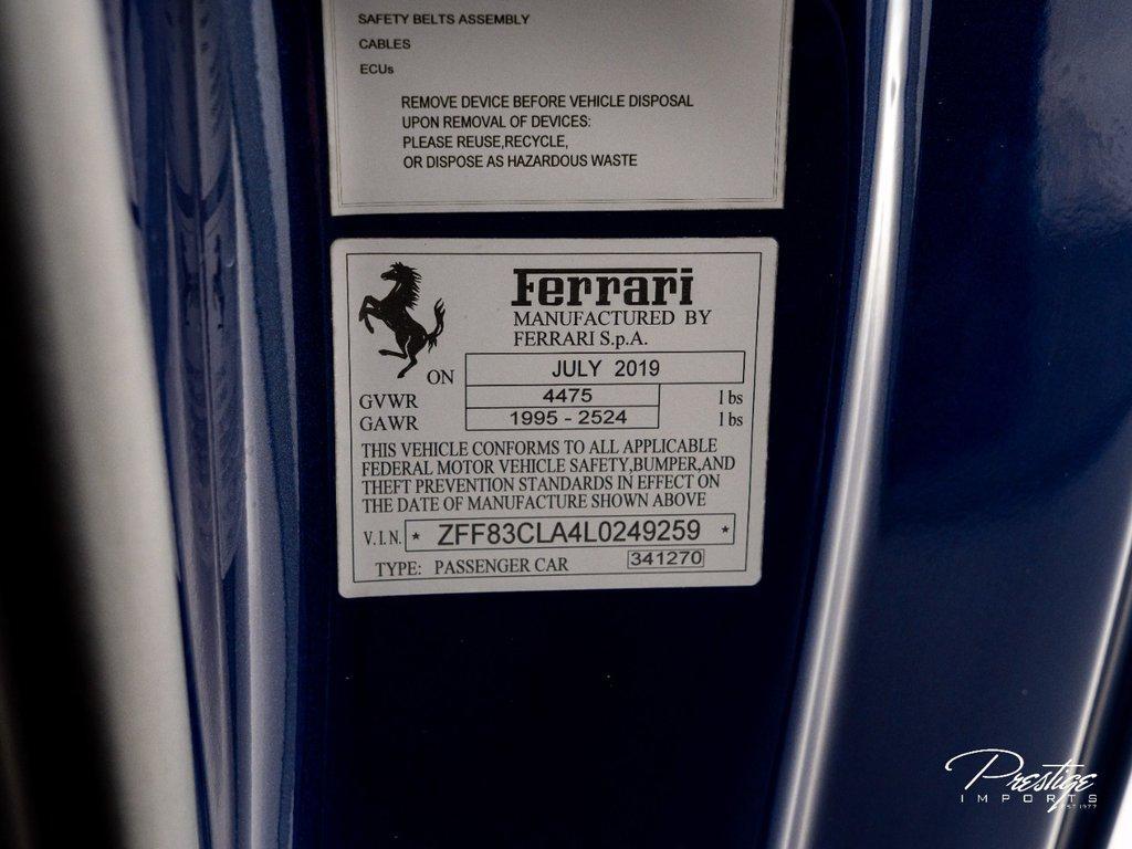 2020 Ferrari 812 Superfast North Miami Beach FL