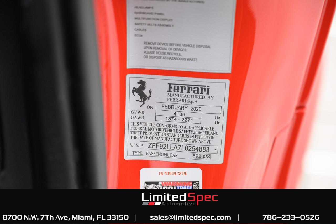 2020 Ferrari F8 Tributo Miami FL