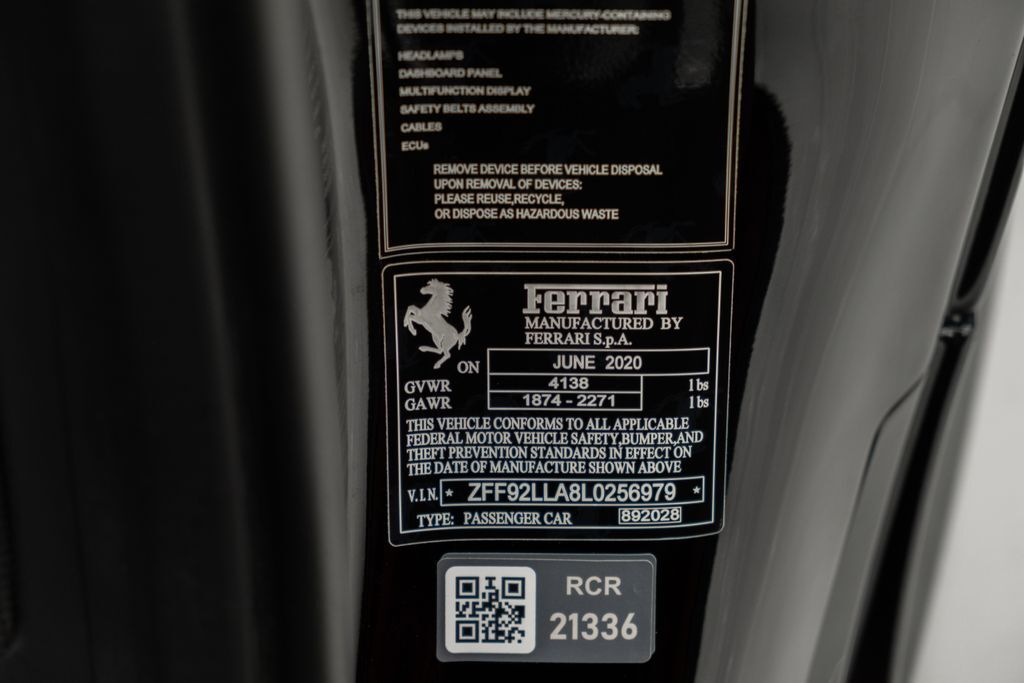 2020 Ferrari F8 Tributo Miami FL