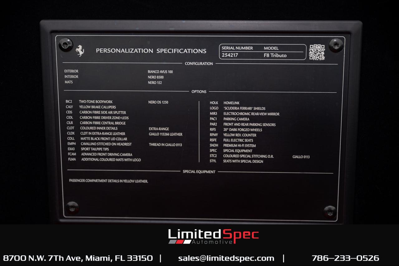 2020 Ferrari F8 Tributo ANKRY WHEELS Miami FL