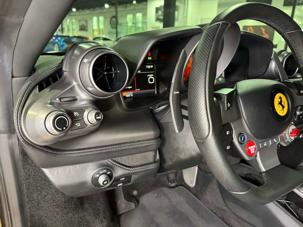 2020 Ferrari F8 Tributo Giallo Modena paint, front lifter, Daytona seats w/lifter, passenger display & MUCH MORE!! Fort Lauderdale FL