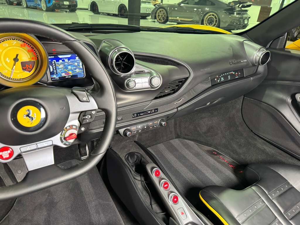 2020 Ferrari F8 Tributo Giallo Modena paint, front lifter, Daytona seats w/lifter, passenger display & MUCH MORE!! Fort Lauderdale FL