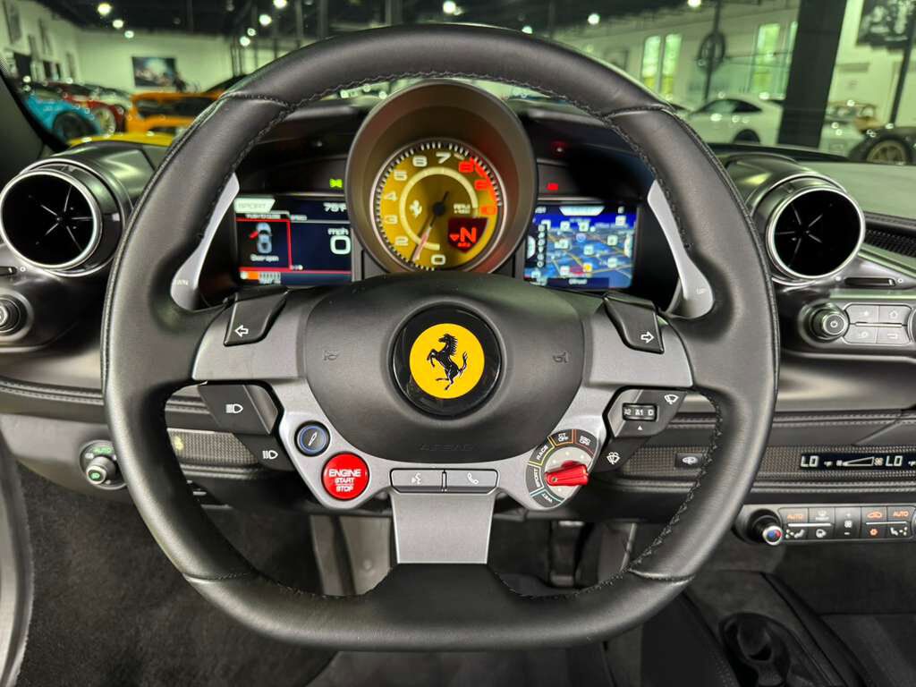 2020 Ferrari F8 Tributo Giallo Modena paint, front lifter, Daytona seats w/lifter, passenger display & MUCH MORE!! Fort Lauderdale FL