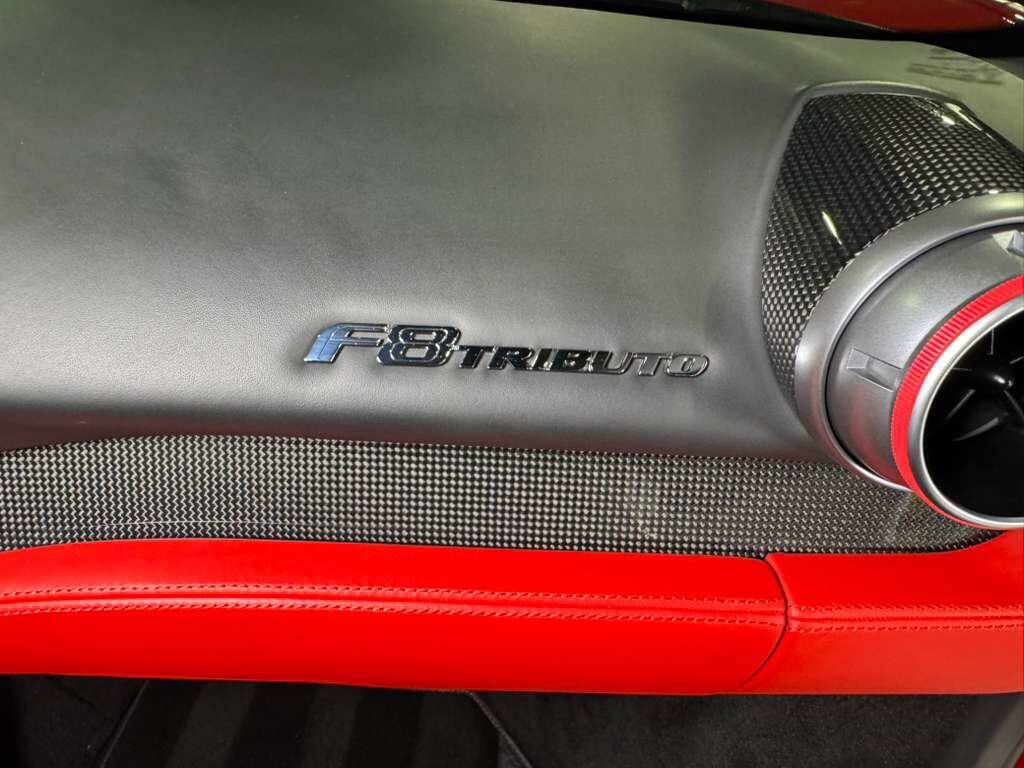 2020 Ferrari F8 Tributo Rosso Corsa paint, suspension lifter, front camera, racing seats, carbon galore AND MUCH MORE!!! Fort Lauderdale FL