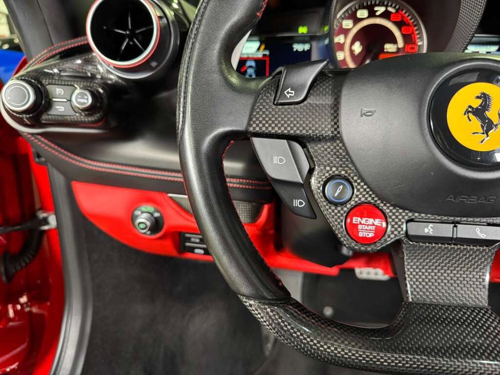2020 Ferrari F8 Tributo Rosso Corsa paint, suspension lifter, front camera, racing seats, carbon galore AND MUCH MORE!!! Fort Lauderdale FL